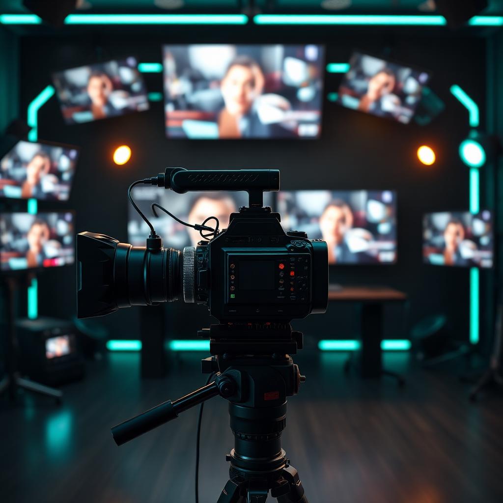 Webinar & Video Production illustration